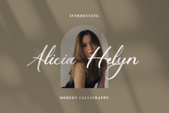 Alicia Helyn Font for Web Design