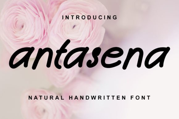 Antasena: A Luxurious Handwritten Font