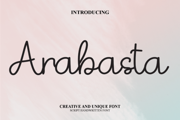 Arabasta: A Whimsical Script Font