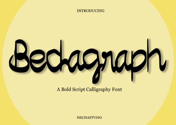 Bedagraph: A Stylish Font for Business Branding