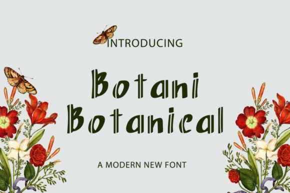 Botani Botanical: A Stylish Script Font
