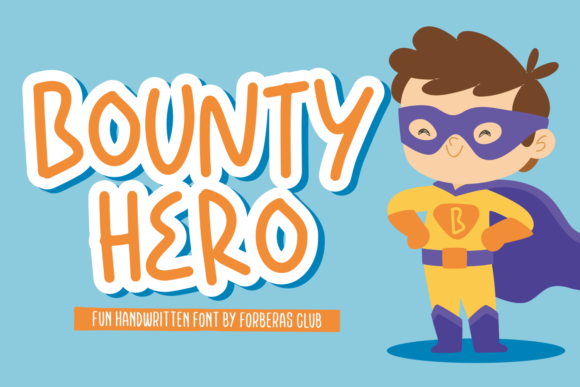 Bounty Hero Font: Handwritten Style for Digital Marketing