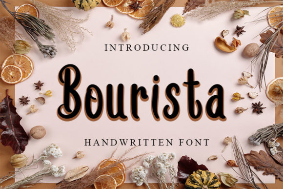 Bourista: A Bold Handwritten Font