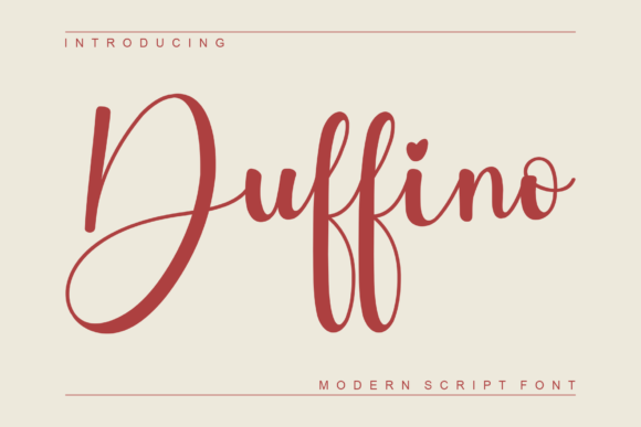Duffino: A Whimsical Font for Business Branding