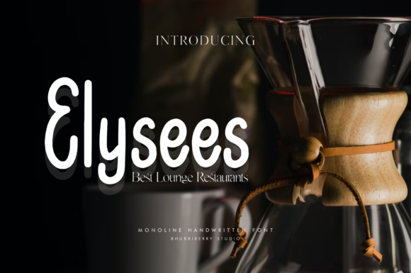 Elysees Font: Sweet Handwritten Style for Crafters