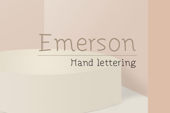 Emerson Font: A Friendly Touch for Your Brand