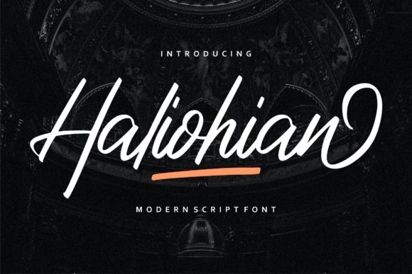 Haliohian: A Handwritten Font for Web Design