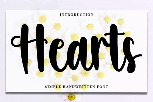 Hearts: A Stylish Font for Business Branding