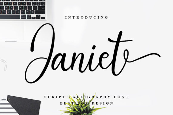 Janiet: A Classy Script Font for Business
