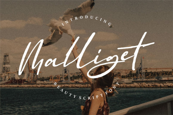 Malliget: A Chic Script Font for Creative Projects