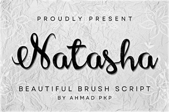 Natasha: A Script Font for Marketing Magic