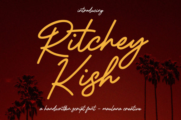 Ritchey Kish Font Review
