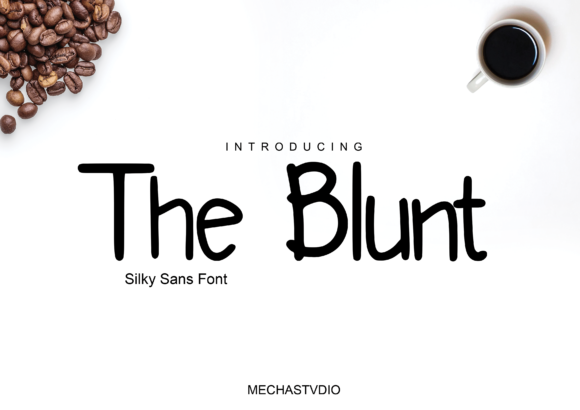 The Blunt: A Script Font for Impactful Campaigns