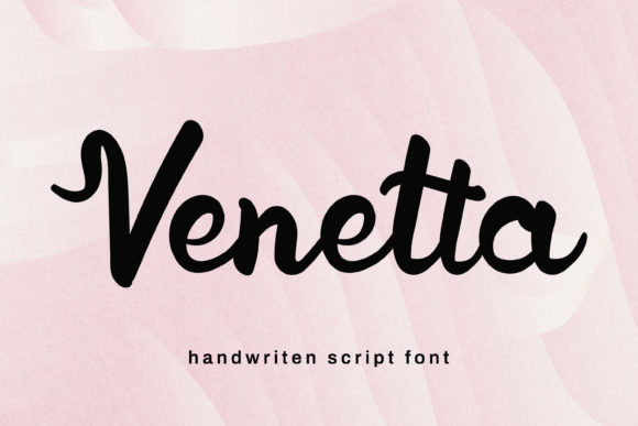 Venetta: A Timeless Handwritten Font