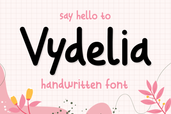 Vydelia: A Sweet Handwritten Font