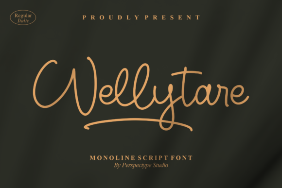 Wellytare: A Refined Script Font for Web Design